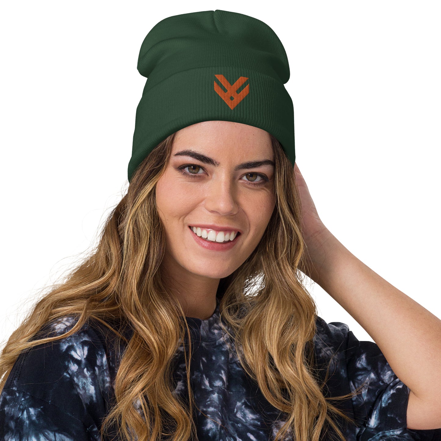 Embroidered Icon Beanie