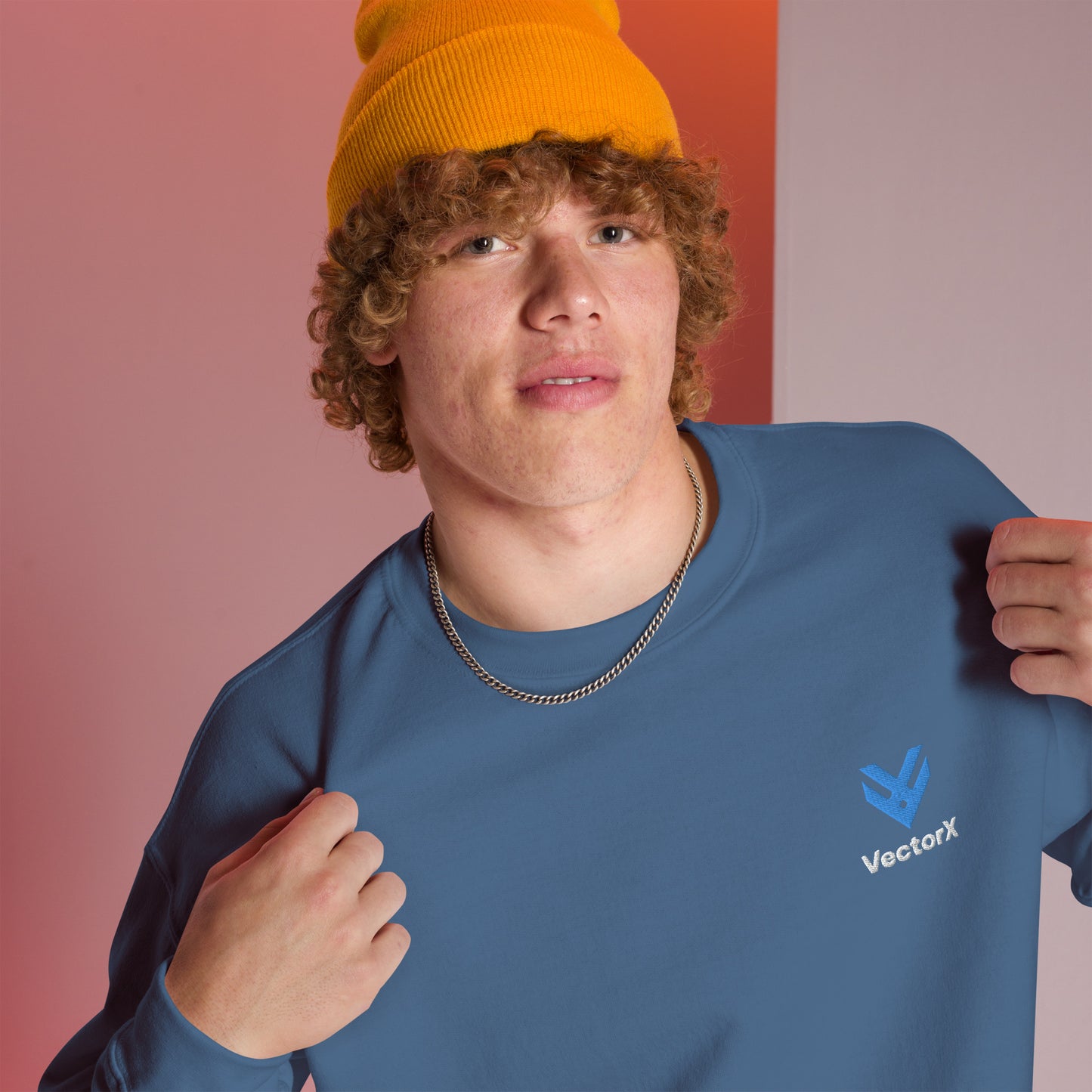 Logo Crew Neck Sweatshirt