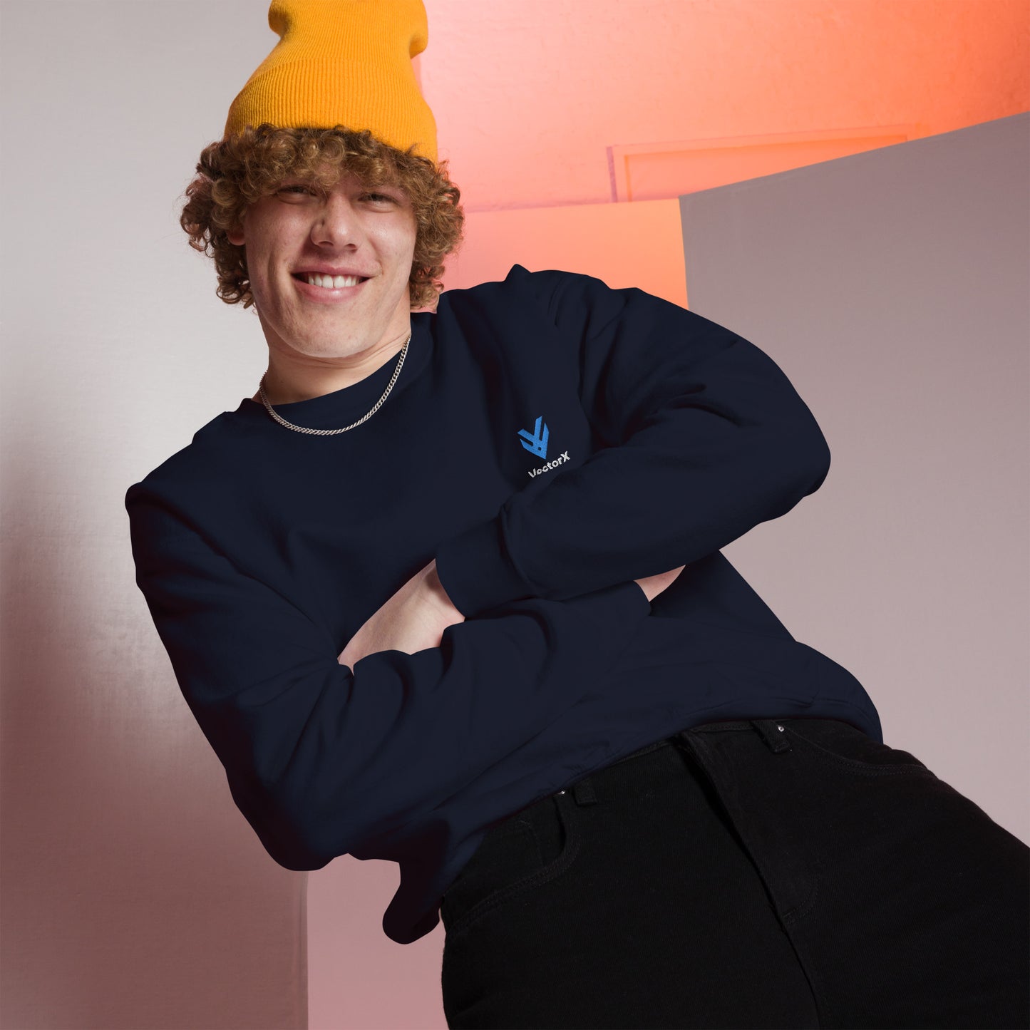 Logo Crew Neck Sweatshirt