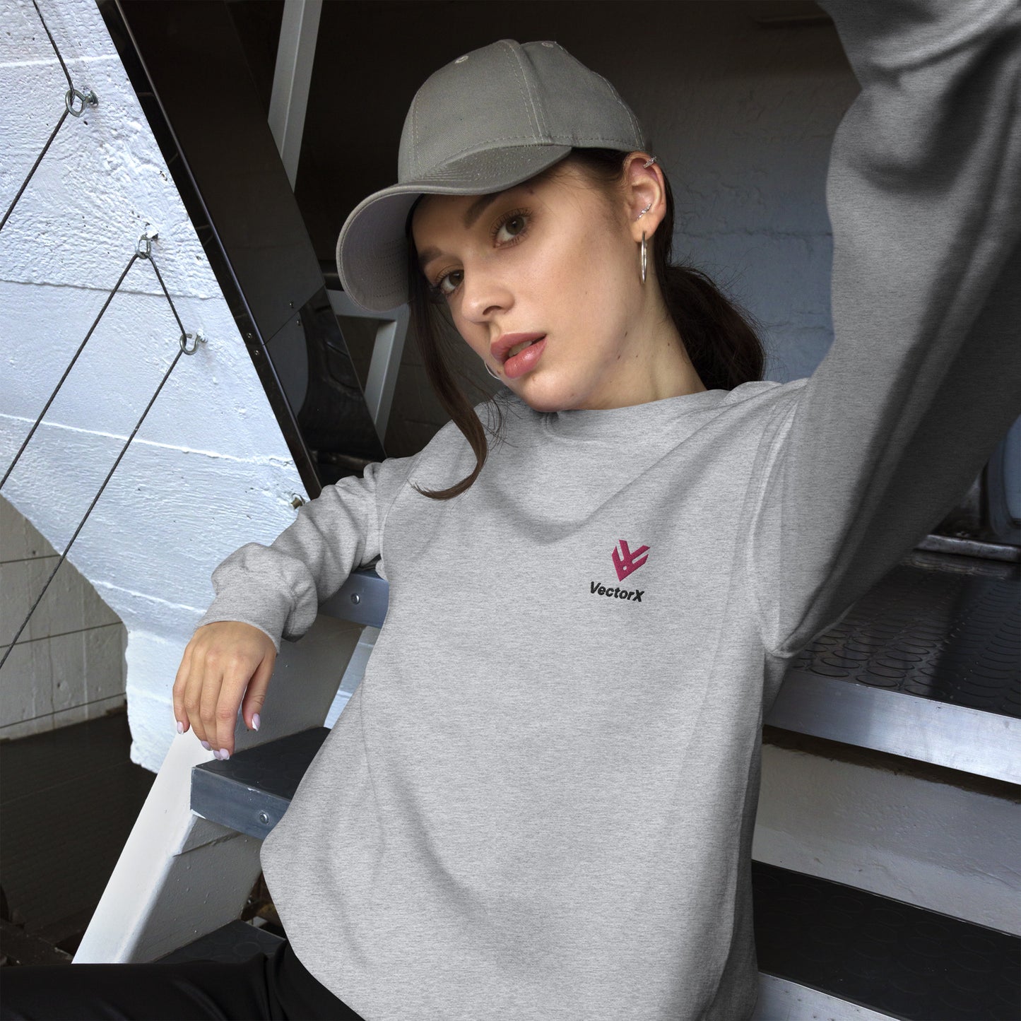 Logo Crew Neck Sweatshirt