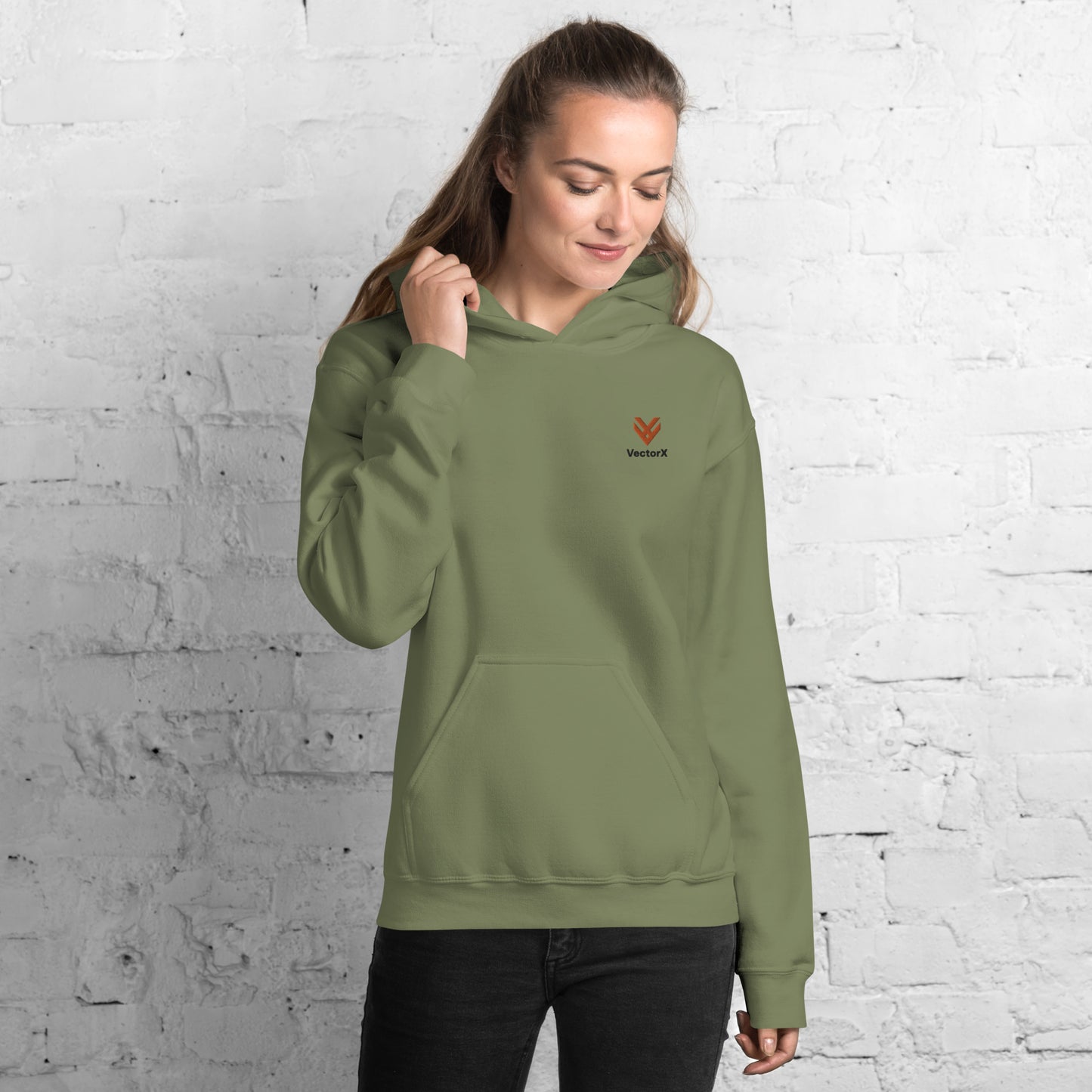 Heavy Pullover Logo Hoodie