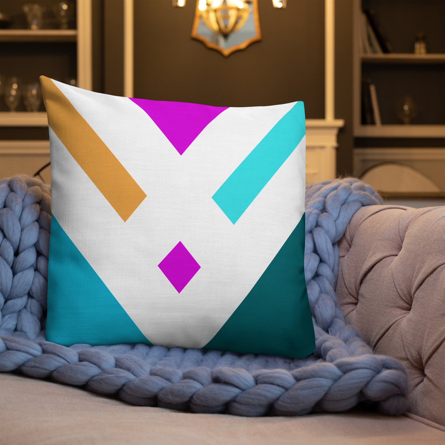 Premium Multi Icon Pillow