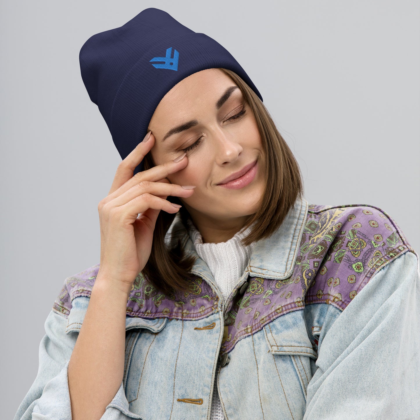 Embroidered Icon Beanie