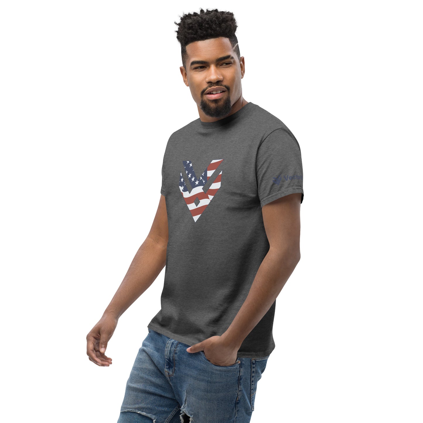 American Flag Icon T-Shirt